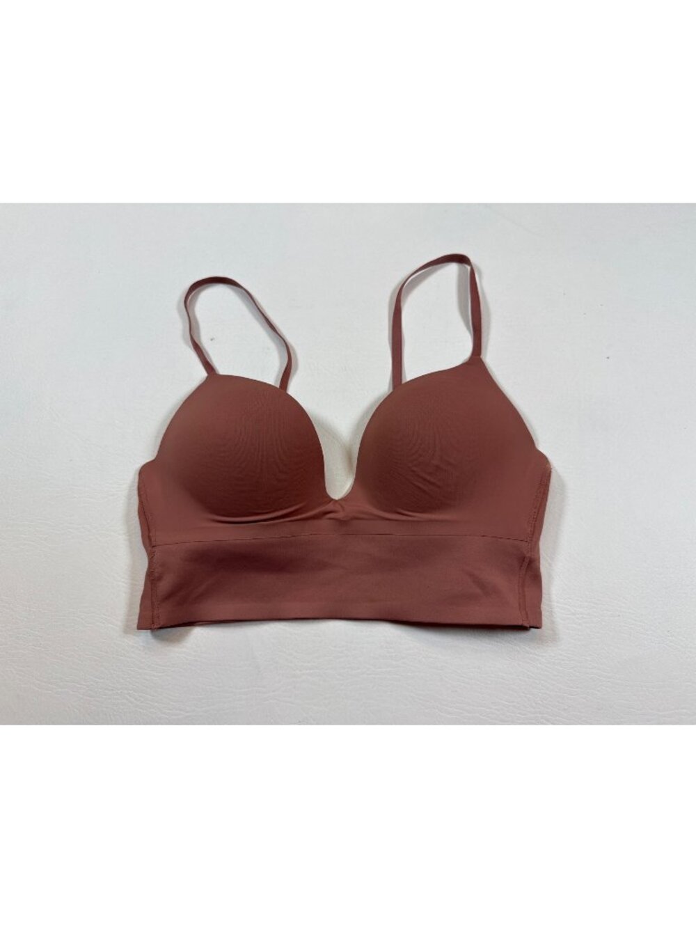 H&M 34C Mauve Wireless Padded Bra With Adjustable Straps (R602)